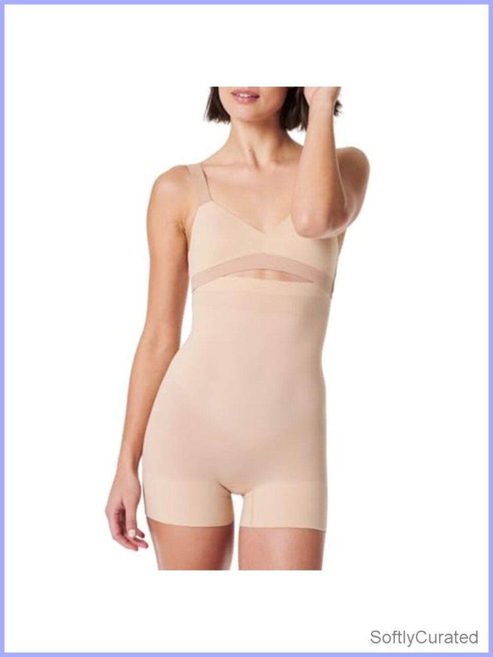 High-Waisted Boyshort Shapewear Tummy Control Shorts 4-Way Stretch